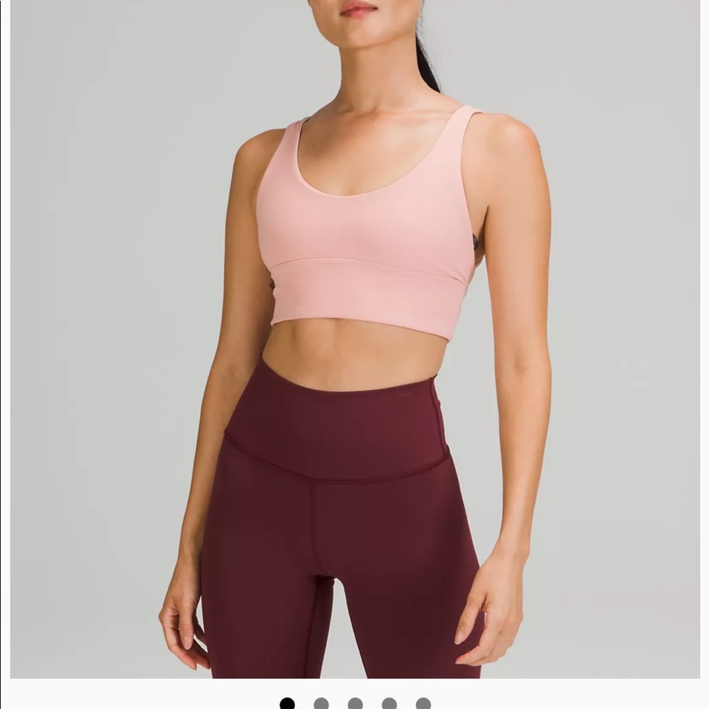 lululemon athletica Pink Sports Bra
